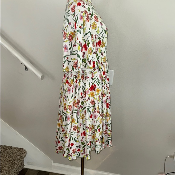 Kate spade Rooftop Garden Floral dress w/ pockets Sz 10 excellent condition - Picture 2 of 7